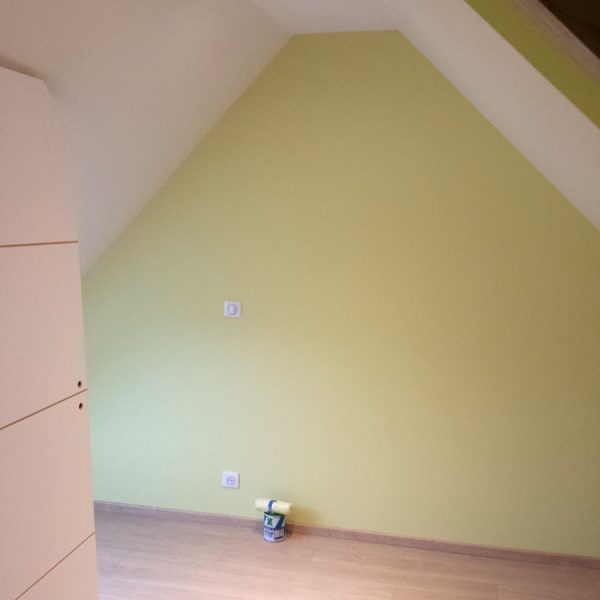 6 - Réalisation du carrelage , parquet , enduit et peinture de la maison