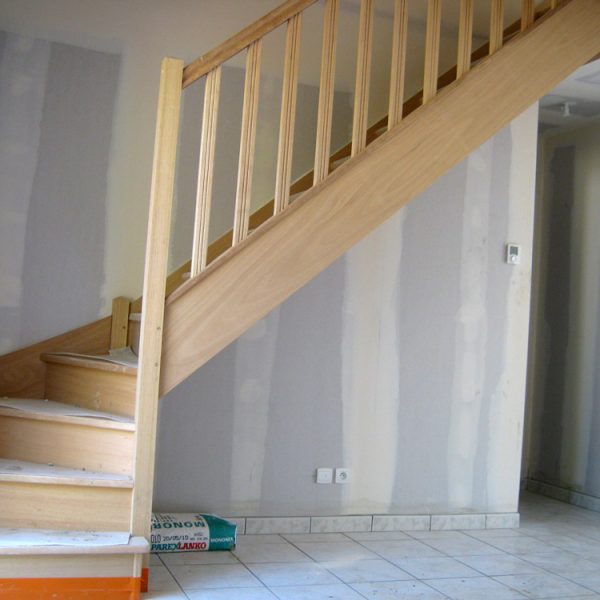 Installation d'un escalier sur mesure