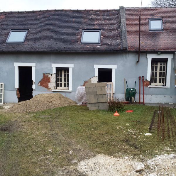 3 - Création d'ouvertures dans les façades, renforcements et fabrication de poutres de renforts et linteaux