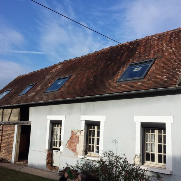4 - Travaux de charpente et de toiture vélux (fenêtre de toit) solin